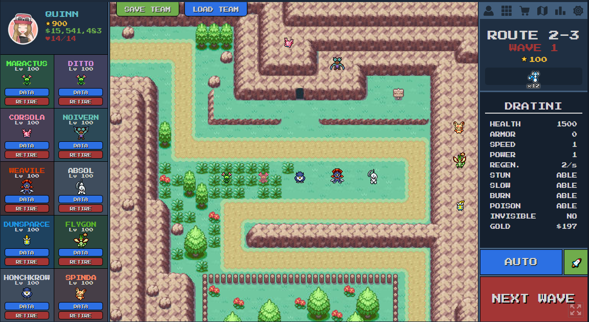 Route 3-3 alternative PokePath TD best team strategy